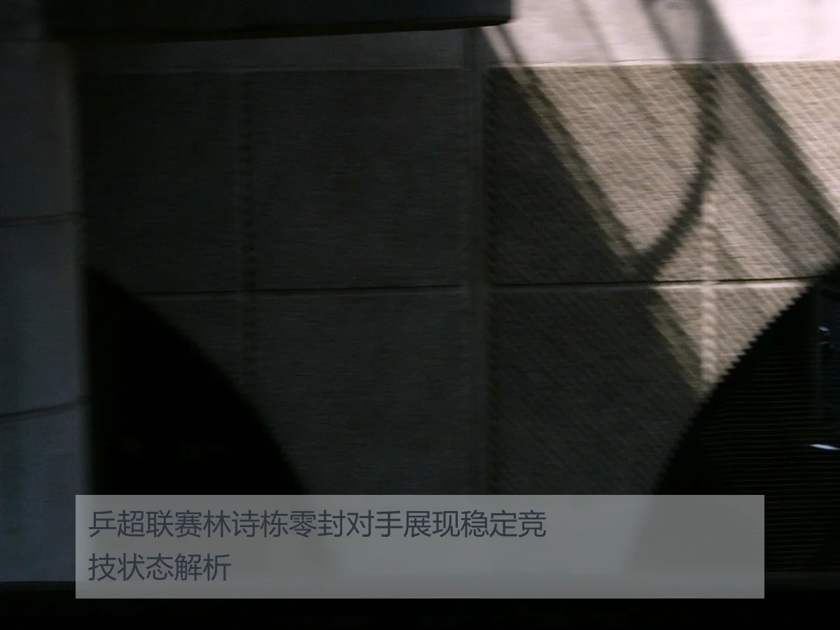 乒超联赛林诗栋零封对手展现稳定竞技状态解析
